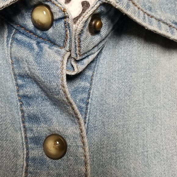 Lane Bryant Jean Shirt - Picture 3 of 11